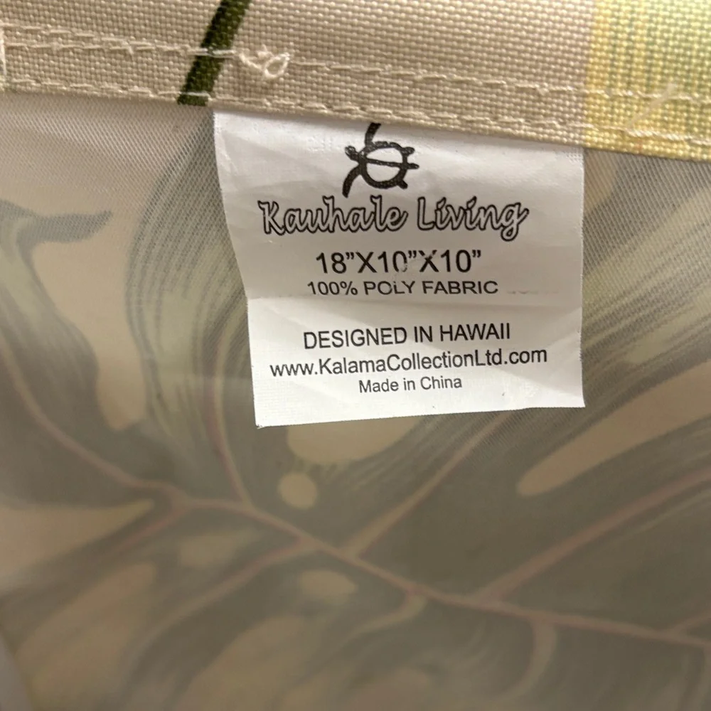 Hawaii Kauhale Living Floral Canvas Tote Bag - Picture 4 of 6